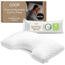 Adjustable Side Sleeper Pillow - Memory Foam, Queen Size