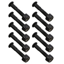 40 Sets Skateboard -Hardware -Set Ersatzteile Schwarze Befestigungsschrauben