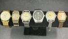 Lot of 6 Vintage Mechanical Mens Wristwatches, Seiko, Rensie, Acqua + More