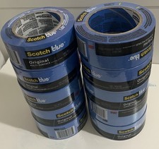 Lot of 10 Blue Tape 1.88 IN x 60 YD Painters Masking Multi-Surface 2090 Medium