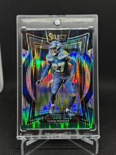 TARIQ WOOLEN 2024 Select Concourse Black & Green Shock Prizm #95