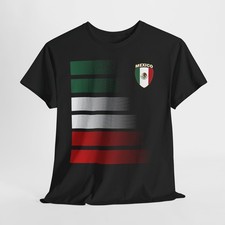 Mexico Flag Soccer Shirt, Mexican Soccer 2026 Jersey Style Shirt