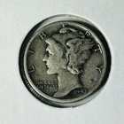1943-S Mercury Dime .10c Circulated
