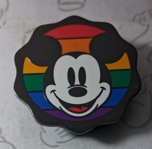 Mickey Mouse Rainbow Pride Booster 2024 Disney Pin 164765