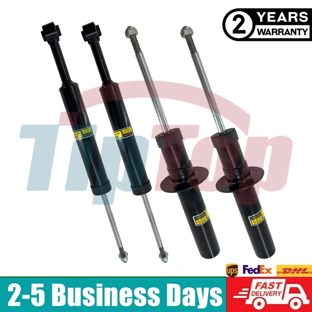 4x Fit Maserati Ghibli S Q4 Sedan 2014-2019 Front Rear Shock Absorber Struts AWD