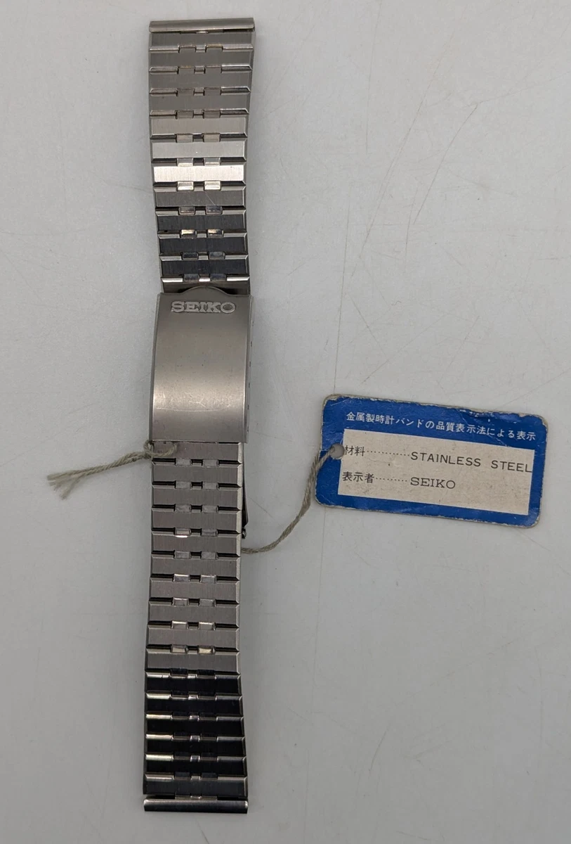 Seiko Bracelet 19 mm Band Width Wristwatch Bands for sale - eBay