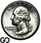 1941-D Washington Quarter, Superb Gem BU++