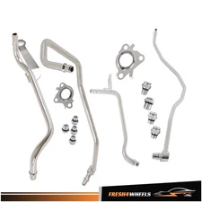 Passenger Side&Driver Side Turbo Coolant Line Kit For Ford F150 Transit 150 250