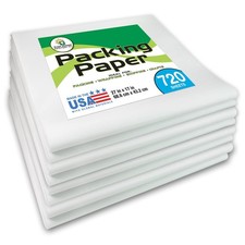 Tree House Packing Paper for Moving &ndash; 720 Newsprint Packing Paper Sheets &ndash; 27...