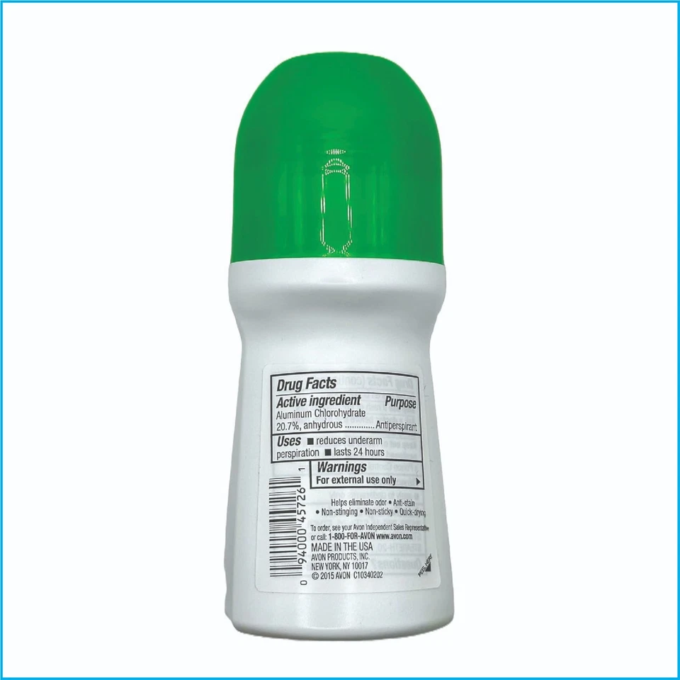 Avon Feelin’ Fresh Roll‑On Antiperspirant Deodorant 75 ml _ 2.6 fl oz – Original - Image 2 of 4