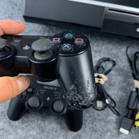 Sony PlayStation 3 PS3 Fat 80GB Console CECHK01 Black 2 Controllers Bundle Cords