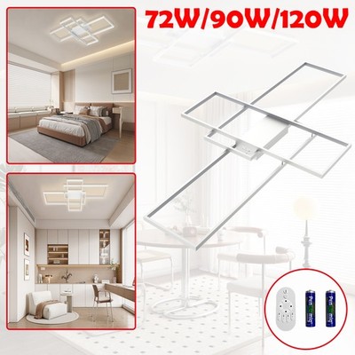 72W/90W/120W LED Deckenleuchte Dimmbar Deckenlampe Beleuchtung für Zimmer Küche