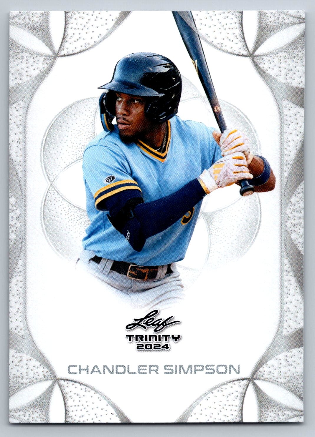 Chandler Simpson 2024 Leaf Trinity Mega Box #20