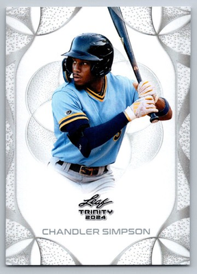 #ad #ad Chandler Simpson 2024 Leaf Trinity Mega Box #20 $0.99