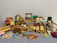 Sylvanian Families Furniture Set Dolls Accessories Bundle Rare Collectibles