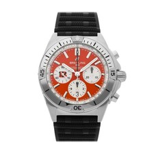 Breitling Chronomat B01 NFL Cincinnati Bengals Steel Strap 42mm AB01342B1O1S1
