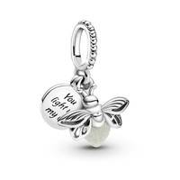 "Pandora Charm AnhäNger Silber \"Glow In The Dark- GlüHwüRmchen\" 799352C01"