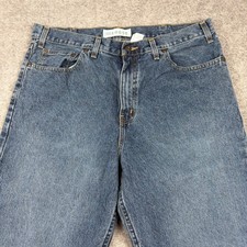 Faded Glory Loose Fit Jeans Mens 36x30 Blue Denim Baggy Y2K Wide Leg Skater 90s