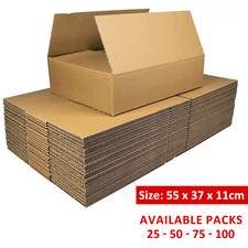 Superior Quality Single Double Wall Plain Brown Cardboard Postal Mailing Boxes