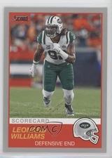 2019 Score Scorecard Leonard Williams #160 02bq