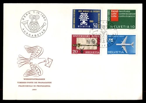 Mayfairstamps Switzerland FDC 1960 Anniversaries Combo First Day Cover aaw_84273