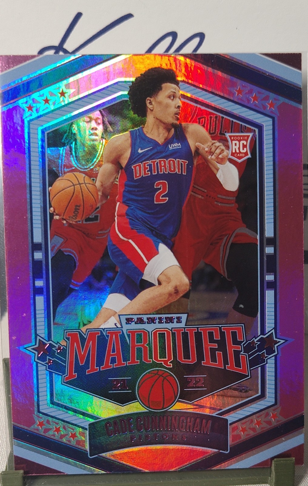 2021-22 Panini Chronicles - Marquee Cade Cunningham #367 Pink (RC)