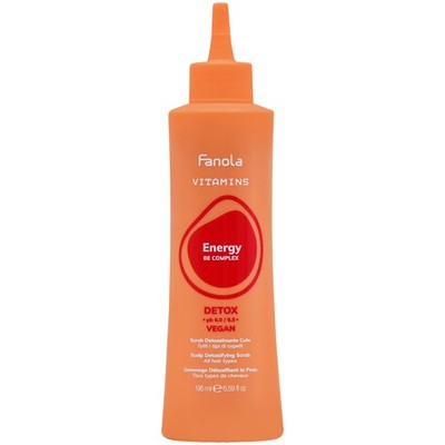 Fanola Vitamins Energy Detox Kopfhautpeeling 195 ml, reinigend & pflegend