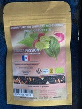 NOURRITURE BIO COMPLÈTE MAX-ÉNERGIE pour crevettes 15g