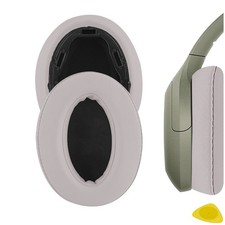 Geekria Protein Leather Ear Pads for Sony WH-H910N Wireless Headphones Pink 