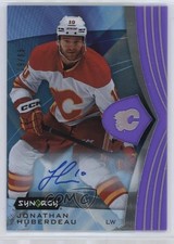 2023-24 Upper Deck Synergy Purple Auto 29/65 Jonathan Huberdeau #21