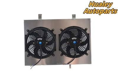 Alu Shroud + Fan For 1998-2000 Isuzu Rodeo 1998-2004 Isuzu Amigo 3.2L V6 CU2195