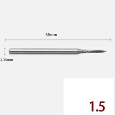 3Pcs Sculpture Carving Triangle Knife 1.5mm Dia Tungsten Steel Engraving Tool