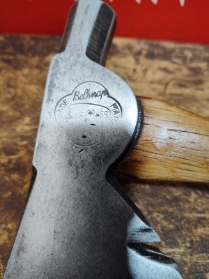 Vintage Belknap Bluegrass Tools Hatchet Boys Ax Carpenters Hand