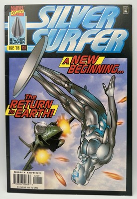 Marvel Comics - Silver Surfer #123 (1996) G/B&B/CS