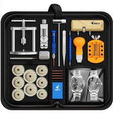 JOREST Watch Repair Kit  Watch Press Tool, Battery Replacement, and More