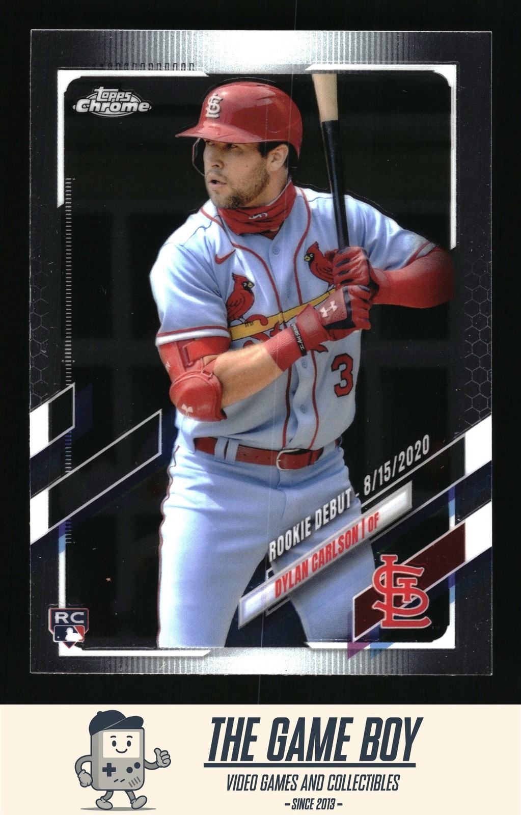 2021 Topps Chrome Update #USC54 Dylan Carlson St. Louis Cardinals
