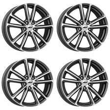 4 Alu Felgen AEZ Tioga titan 7.5Jx17 5x112 für Seat Alhambra Altea Ateca Exeo Le