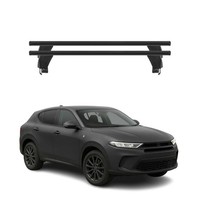 Menabo DachträGer GrundtäGer FüR Dodge Hornet 2023-2025 50Kg Alu Schwarz 2X