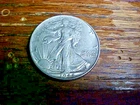 1944 - WALKING LIBERTY HALF DOLLAR-90 % SILVER nice coin