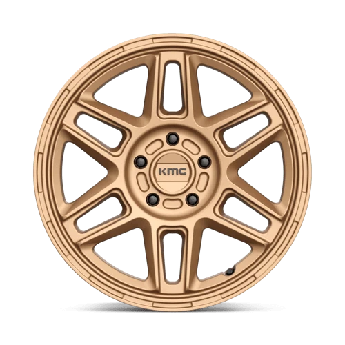 17X8 KMC KM716 NÓMADA 5X4.5 38MM BRONCE MATE Foto 3 de 4