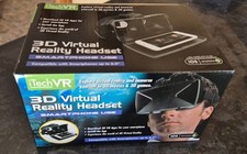 New 3D virtual reality headset compatible with smartphones up to 6.5"