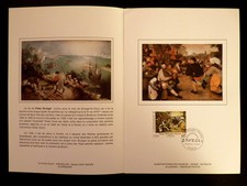 FRANCE PREMIER JOUR FDC YVERT 3369    P. BRUEGEL L ANCIEN  1,02F  PARIS   2001
