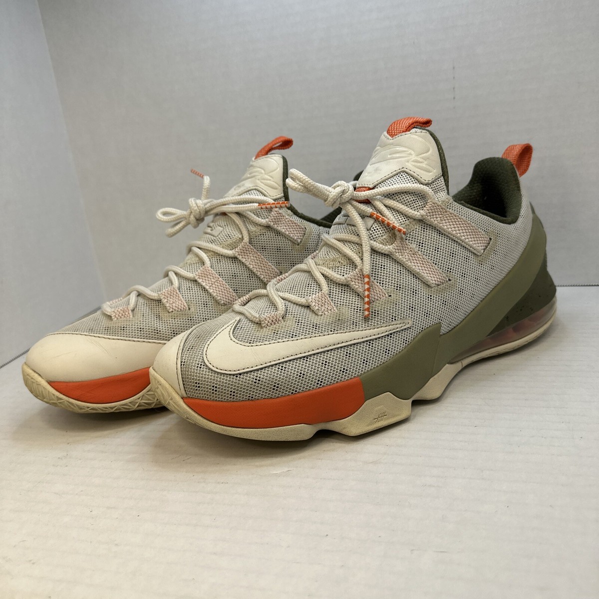 lebron 13 orange and grey