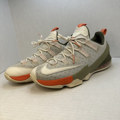 Nike Men's 10.5 LeBron XIII 13 Low Limited Phantom LMTD 849783-002 Tan Green
