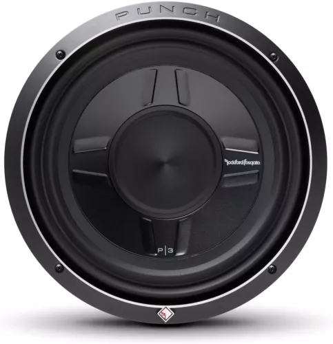 Rockford Fosgate Punch P3SD2-8 Dual 2-Ohm Voice Coil 8'' Slim Subwoofer Speaker