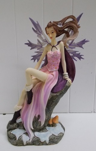 G91748 WINTER ICE PINK FAIRY STATUE FIGUR GSC FANTASY - Bild 1 von 4