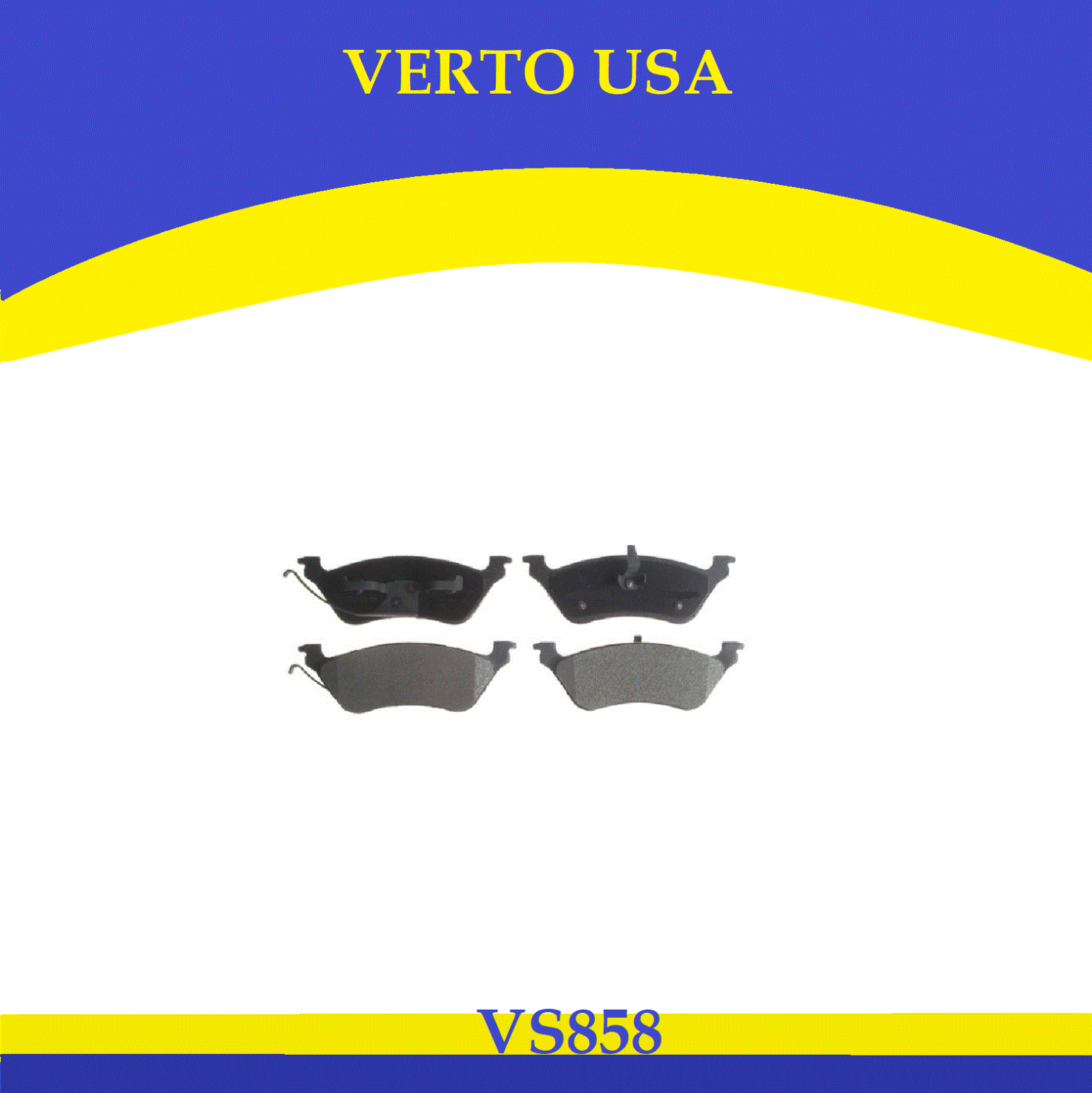 Rear Brake Pads For Dodge Caravan , Grand Caravan 2001 2002 2003 2004