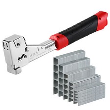 Handtacker Hammertacker Schlagtacker Tacker  Klammergerät rostfreier Stahl