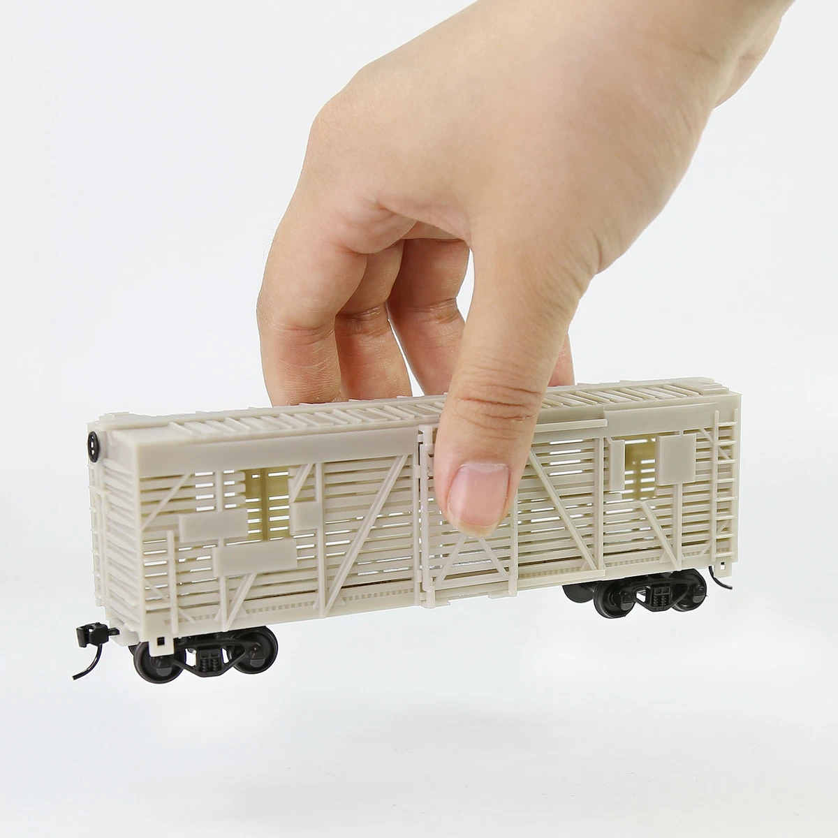 Lot De 10 Voitures Miniatures HO 1:87 Avec Ampoules 6V – Pour Modélisme Ferroviaire