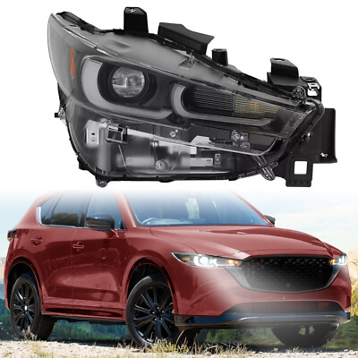 Passenger Side Full LED Headlight Headlamp With AFS For Mazda CX-5 CX5 2022 2023